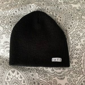 Black neff beanie